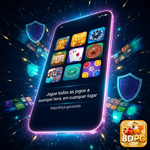 Jogos de cassino mobile oferecidos pelo 8dpg, uma plataforma de entretenimento online.